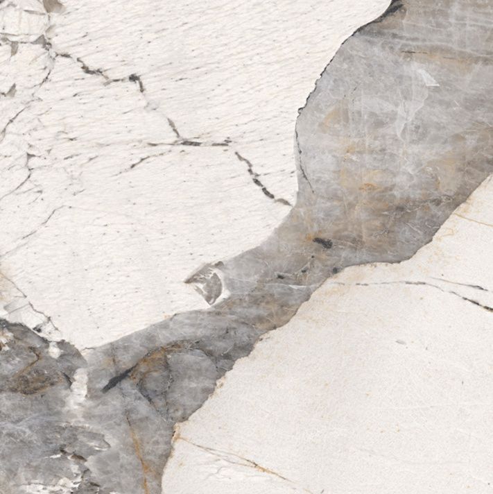 ベッドサイドテーブル 大きめ 多機能収納付き大理石調ベッドサイドテーブル