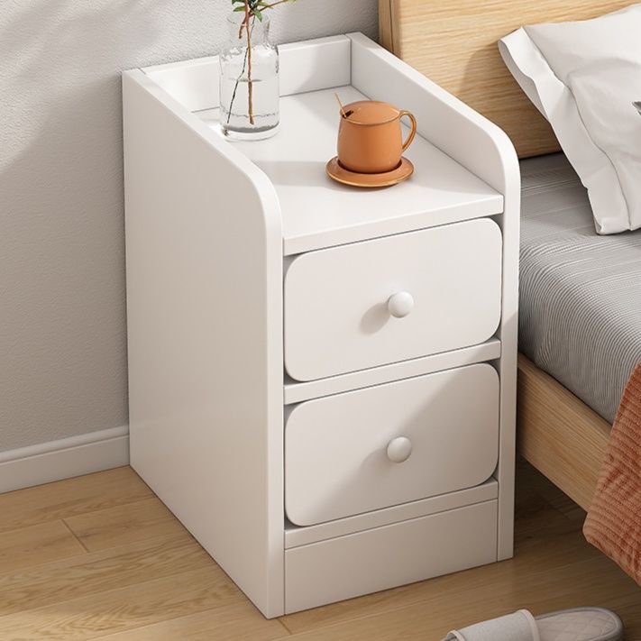 ベッドサイドテーブル 引き出し 多機能収納付きベッドサイドテーブル