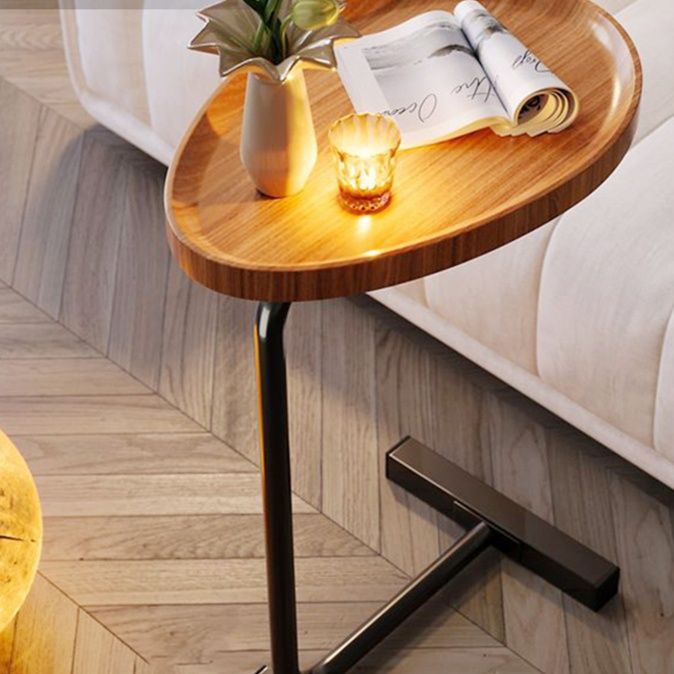 小さめ北欧風サイドテーブル おしゃれなベッドサイドテーブル