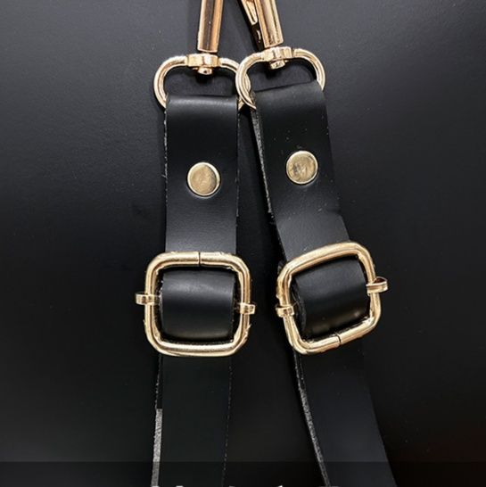 2wayバッグ クラシック二重金具サッチェル手提げ鞄