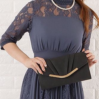 2wayバッグ 上品な二通り使いユーティリティバッグ 結婚式対応