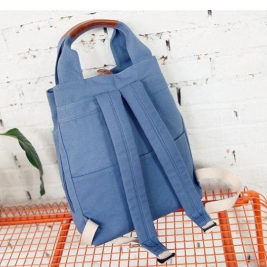 2wayバッグ 韓国風大容量ユーティリティバッグ 軽量リュック マザーズ対応