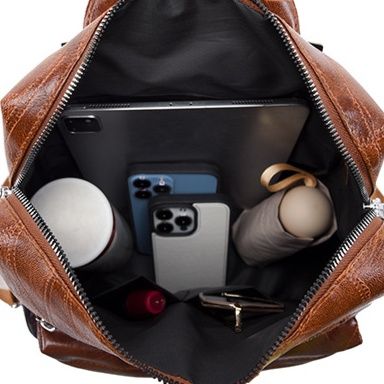 多機能レザーリュック二通り使い手提げ鞄