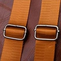 大容量レザーリュック多機能ジッパー付き２通りかばん