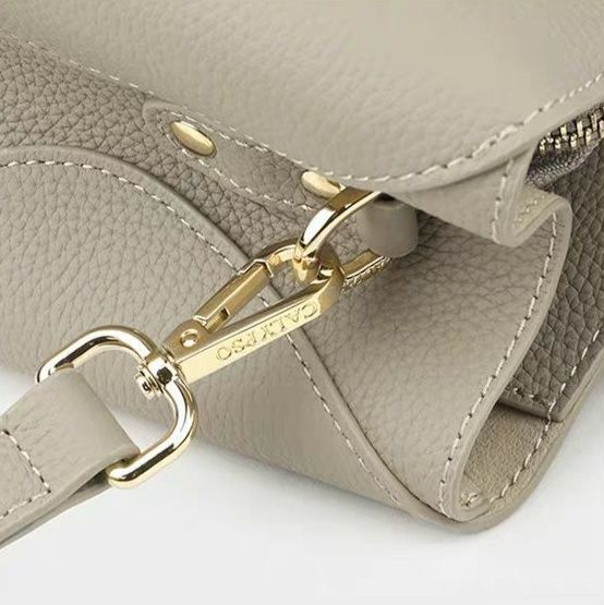 2wayバッグ 上品な本革仕様手提げショルダー多機能バッグ