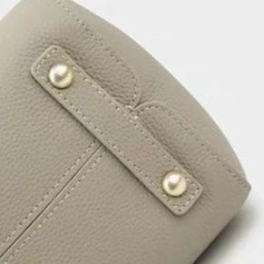 2wayバッグ 上品な本革仕様手提げショルダー多機能バッグ