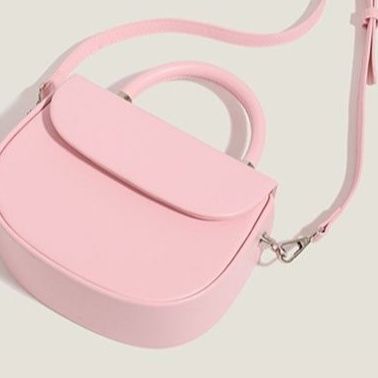 2wayバッグ チェーンストラップ付きフラップハンドバッグ