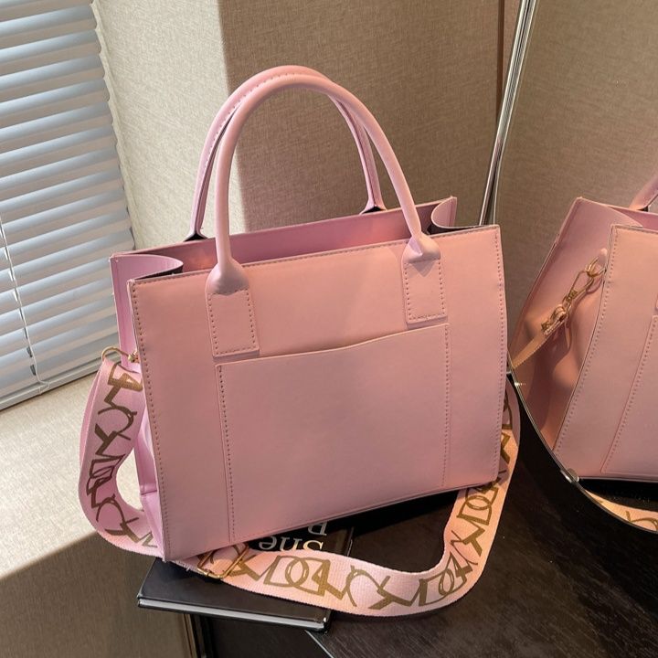 2wayバッグ シンプル構造手提げショルダー多機能バッグ