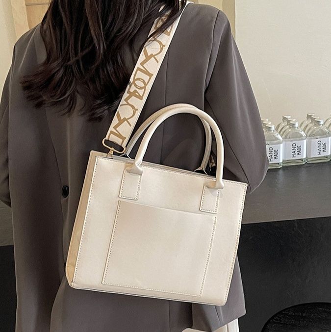 2wayバッグ シンプル構造手提げショルダー多機能バッグ