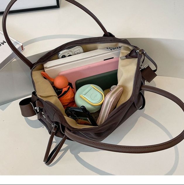 2wayバッグ 柔らか素材の斜め掛け　トートバッグ