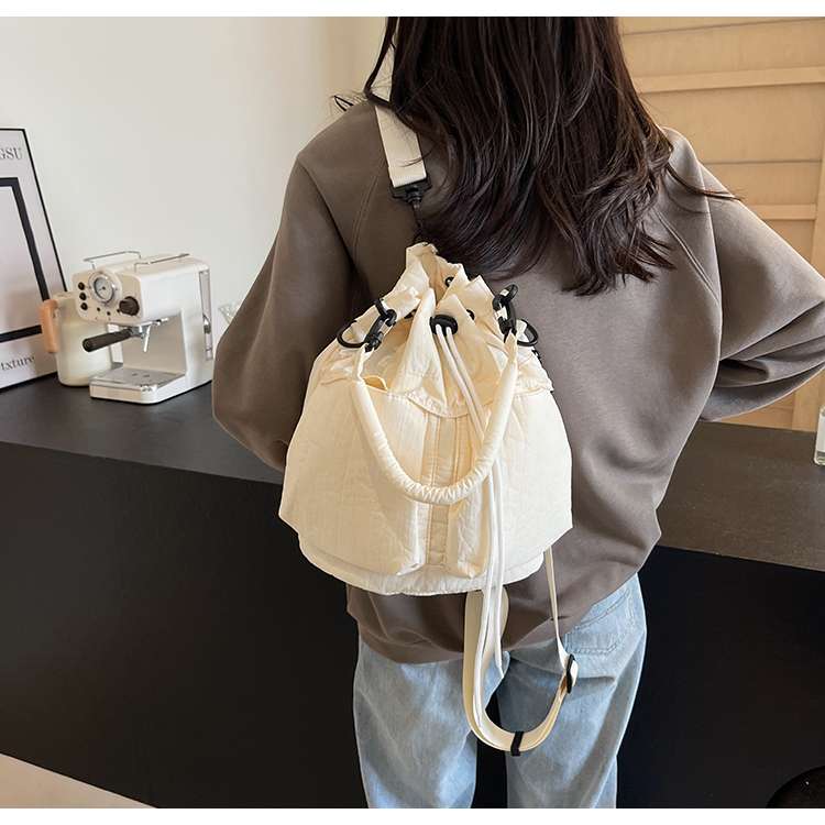 2wayバッグ ふんわり巾着ショルダー