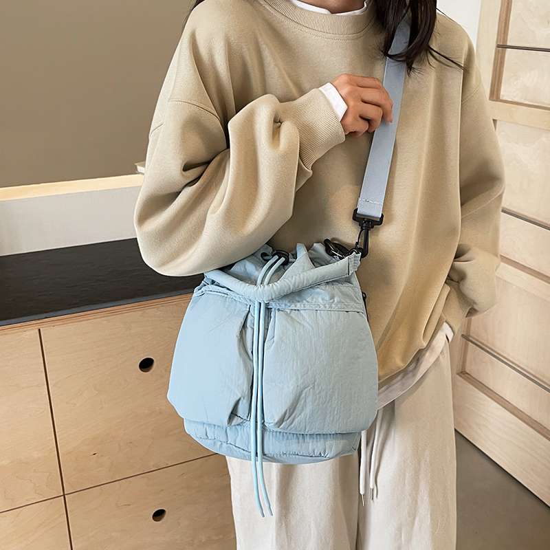 2wayバッグ ふんわり巾着ショルダー