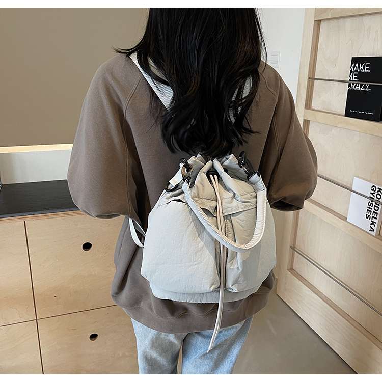 2wayバッグ ふんわり巾着ショルダー