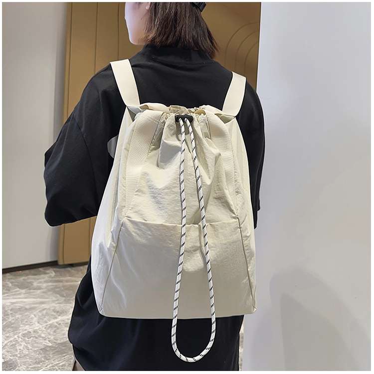 2wayバッグ 軽量巾着風トート