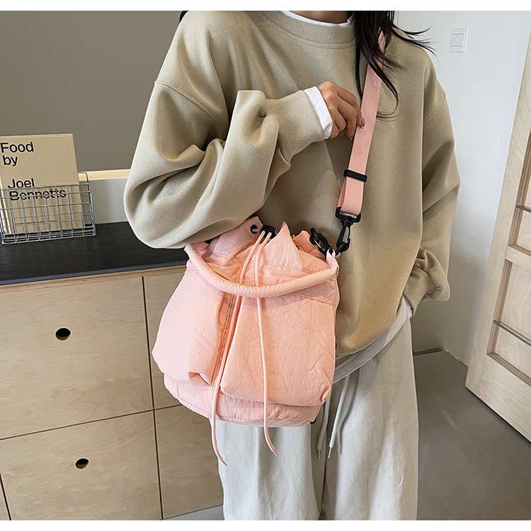 2wayバッグ ふんわり巾着ショルダー