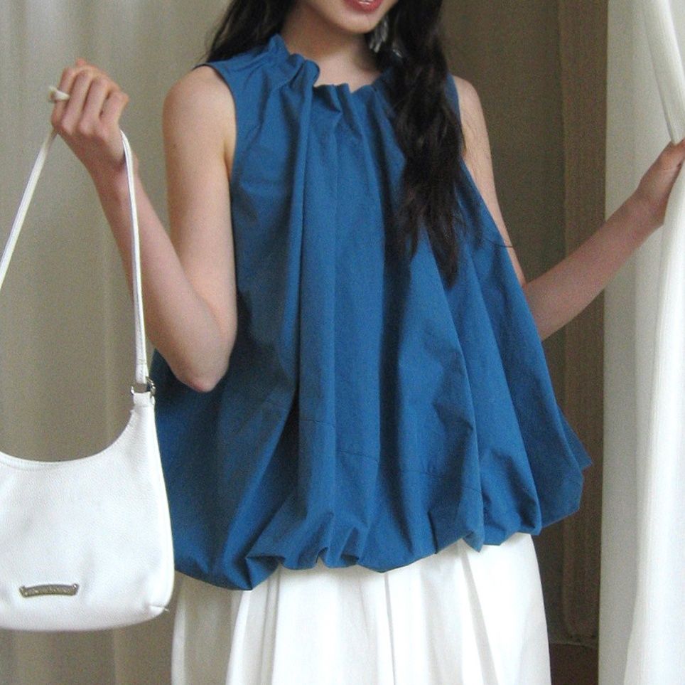 フォーマルカジュアル 優美なギャザーブラウス 清楚セット