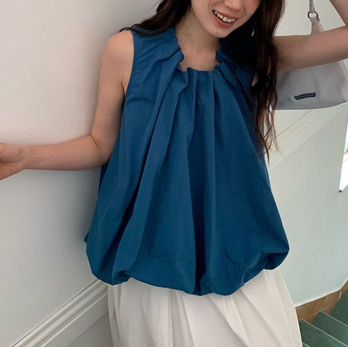 フォーマルカジュアル 優美なギャザーブラウス 清楚セット