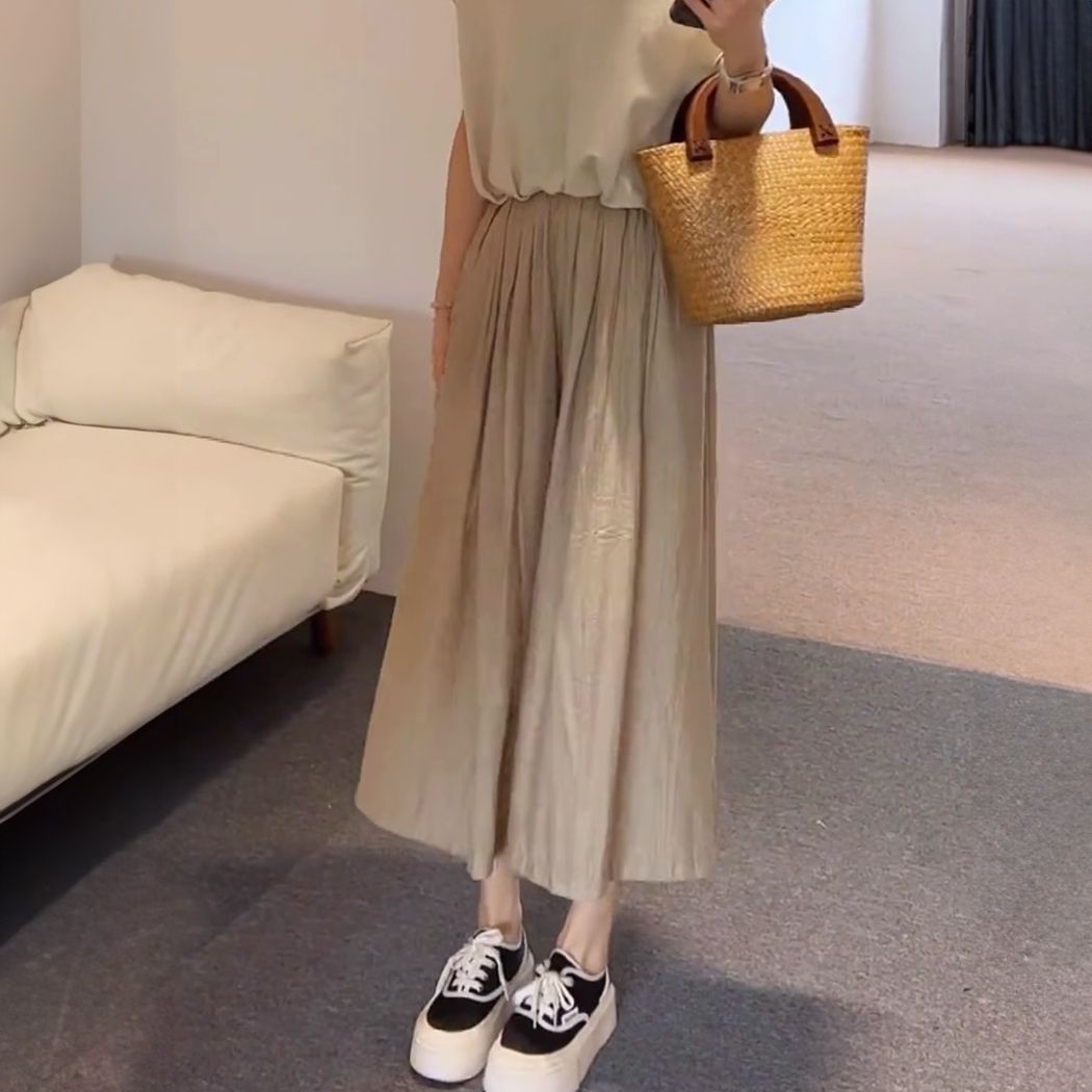 フォーマルカジュアル 優美ゆったりスカート