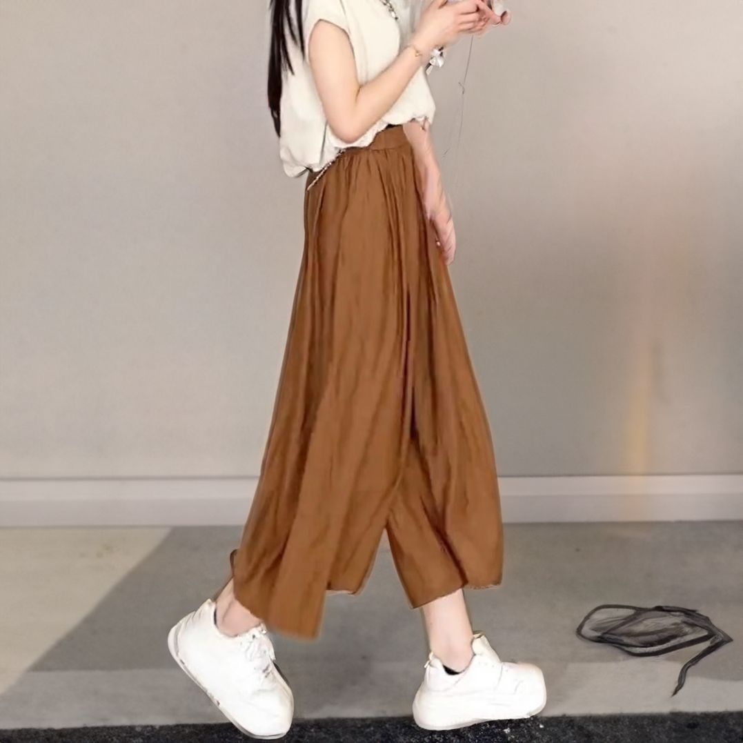 フォーマルカジュアル 優美ゆったりスカート