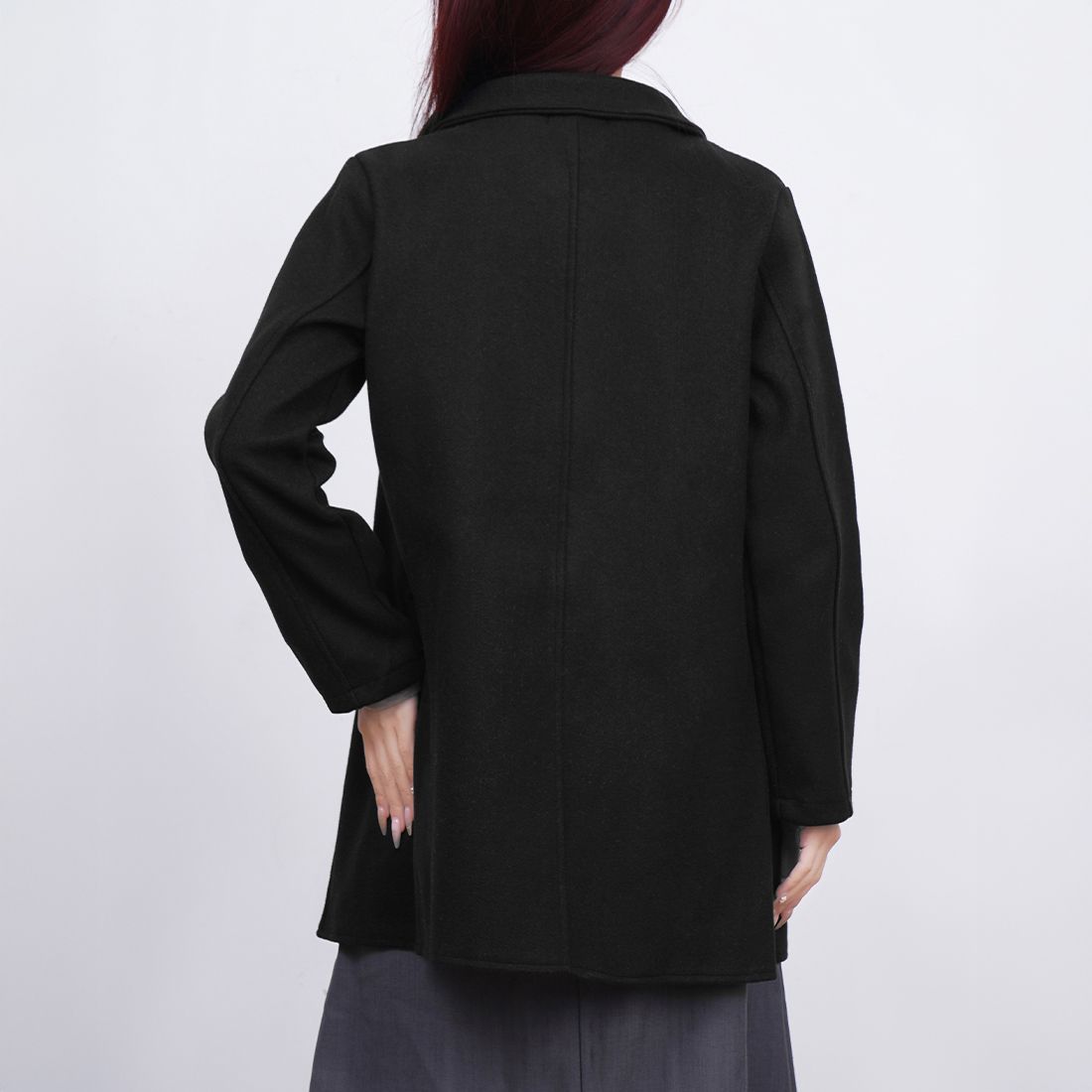 フォーマルカジュアル 通勤用テーラードジャケット 中丈コート 韓国風