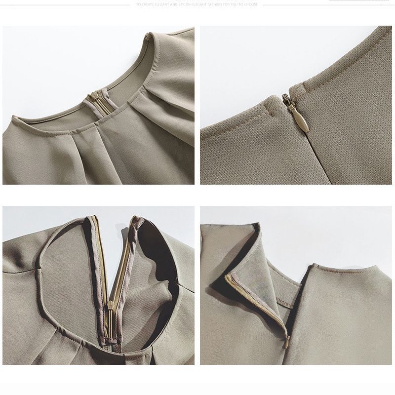 フォーマルカジュアル 卒業式ワンピース ウエストリボン付き上品フォーマル