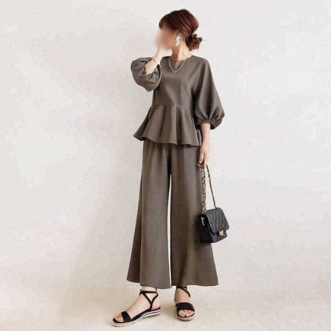 フォーマルカジュアル  卒業式対応 上品セットアップ フォーマル パンツスーツ