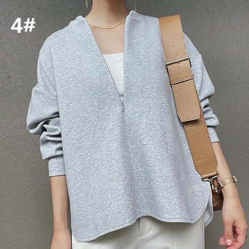 フォーマルカジュアル 参観日に最適 上品長袖ブラウス ゆったりシャツ レディース