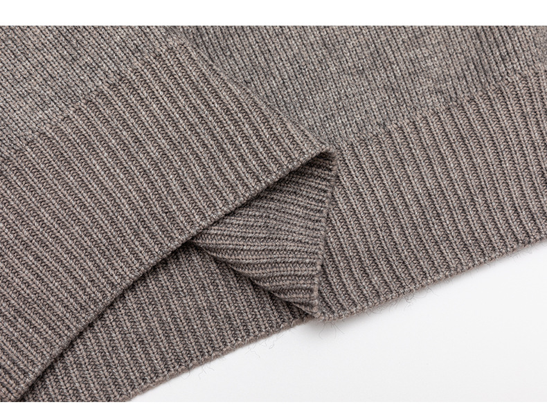 メンズ 黒 ファッション メンズ黒ニットセーター 袖ライン長袖トップス 秋冬新作