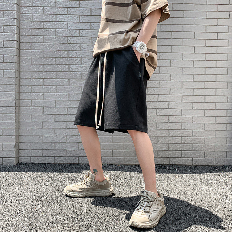 メンズ 黒 ファッション メンズ ショートパンツ 黒 ゆったり 大きいサイズ 薄手
