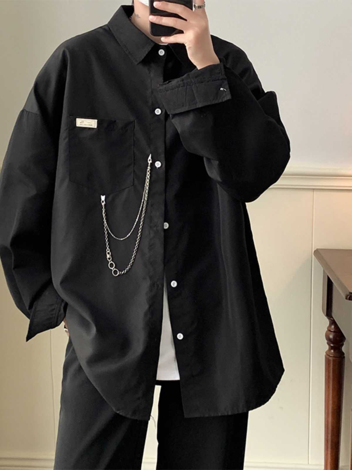 メンズの春コーデを格上げ！黒シャツで作る洗練された着こなし15選