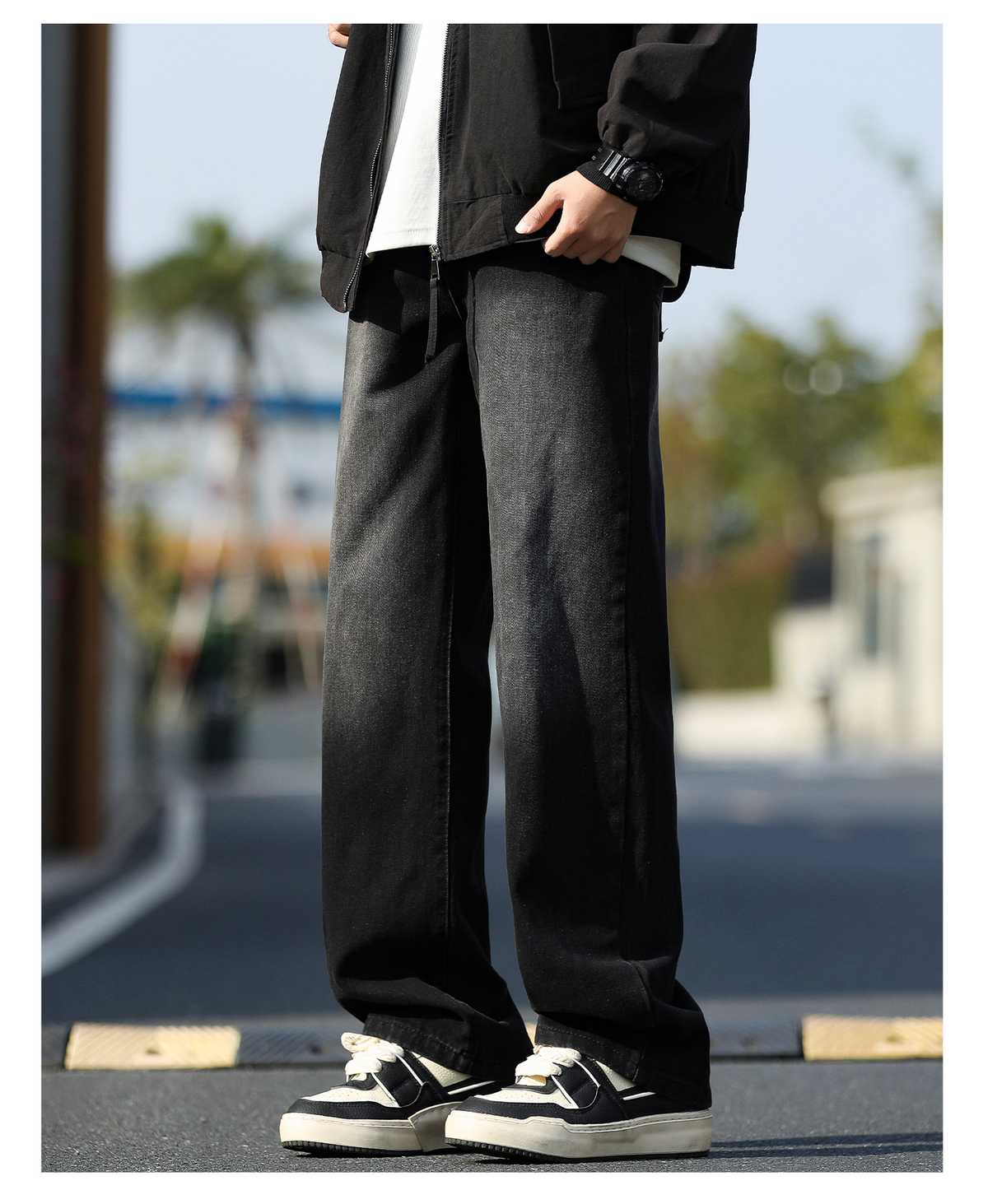 白シャツ×黒パンツコーデメンズで好印象が叶う！清潔感抜群のスタイル15選