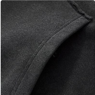 メンズ 黒 ファッション メンズ洗い加工トレーナパーカー黒ビンテージ風フーディー