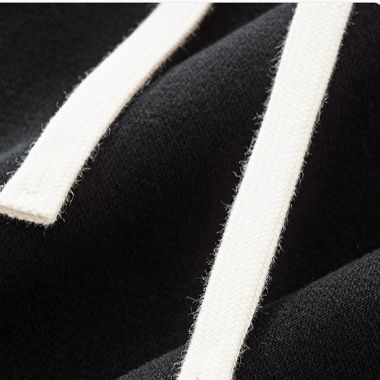 メンズ 黒 ファッション メンズ厚手裏起毛スウェットパンツ黒ヴィンテージ風ワイドパンツ