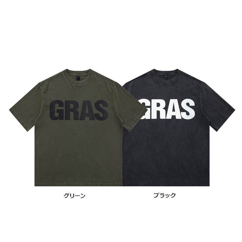 メンズ 黒 ファッション メンズ レトロ風 文字プリント半袖Tシャツ 男女兼用 全2色