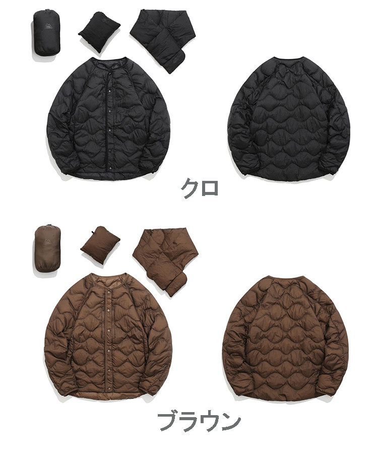 メンズ 黒 ファッション メンズ 黒 中綿ジャケット 防寒アウター 秋冬