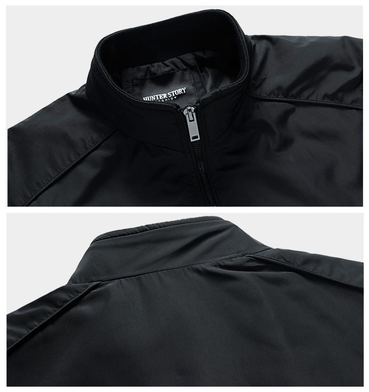 メンズ 黒 ファッション メンズ フライト ジャケット 秋 軽量 薄手 大きいサイズ