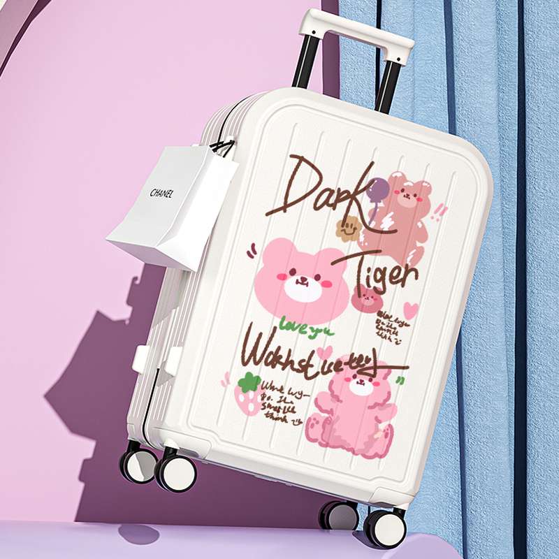 旅行バッグ かわいいクマさんのトラベルケース