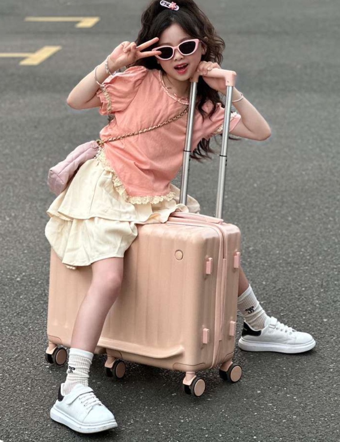 旅行バッグ 踏み台付き多機能キャリーケース