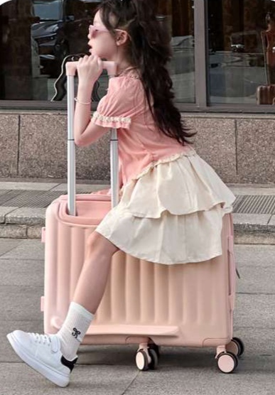 旅行バッグ 踏み台付き多機能キャリーケース