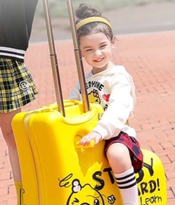 旅行バッグ 勉強応援アヒル型キャリーケース