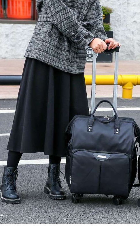 旅行バッグ 多機能折りたたみ式旅行キャリーバッグ