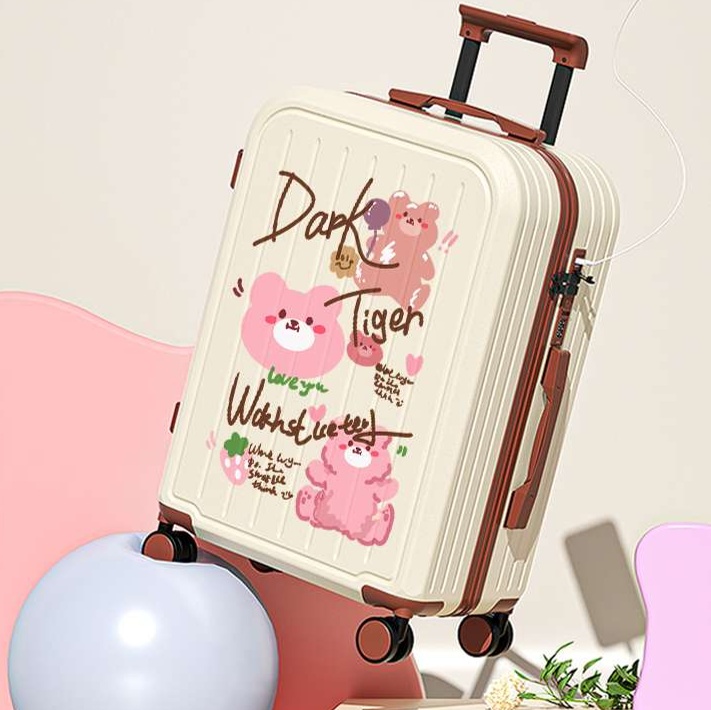 旅行バッグ かわいいクマさんのトラベルケース