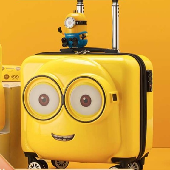 旅行バッグ ミニオンズ デザイン キャリーケース かわいい