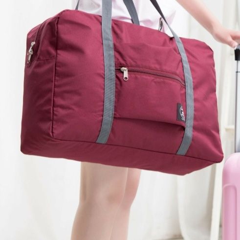 旅行バッグ 折り畳み式軽量ボストンバッグ