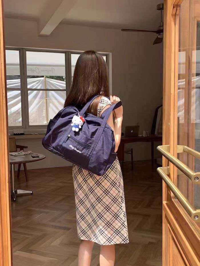 旅行バッグ 旅する熊さんのボストンバッグ