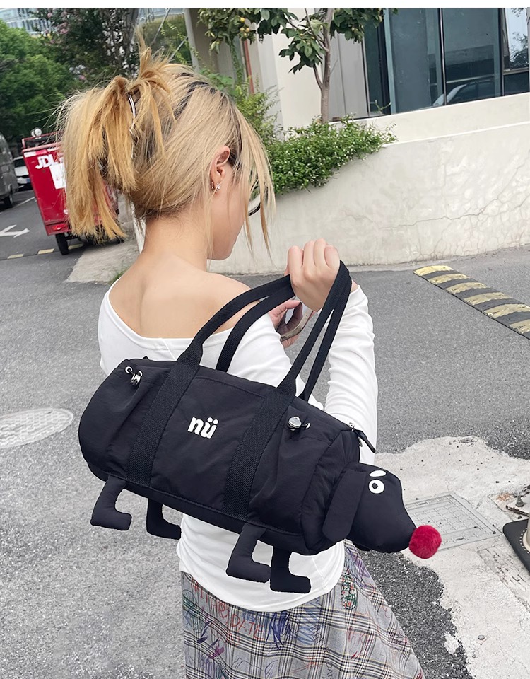 旅行バッグ わんちゃんボストンバッグ