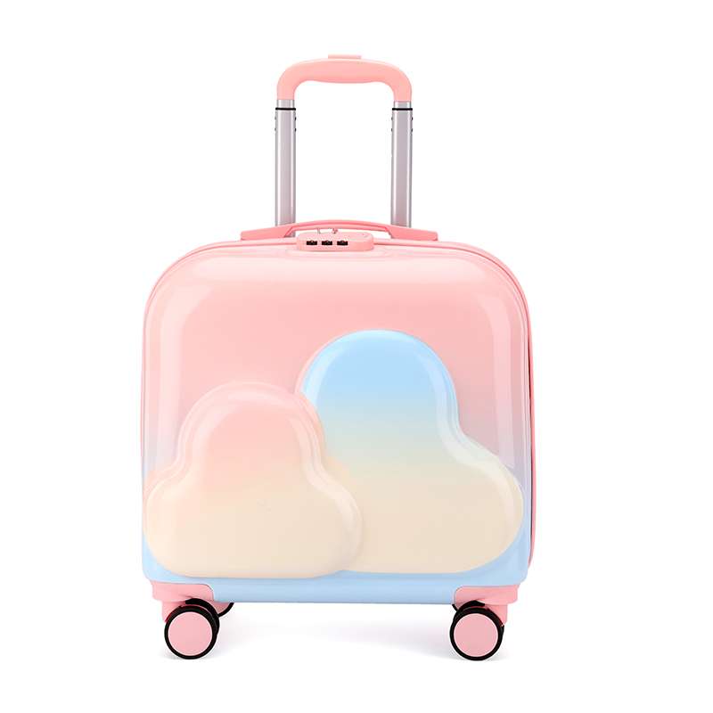 旅行バッグ ふわふわ雲のキャリーケース