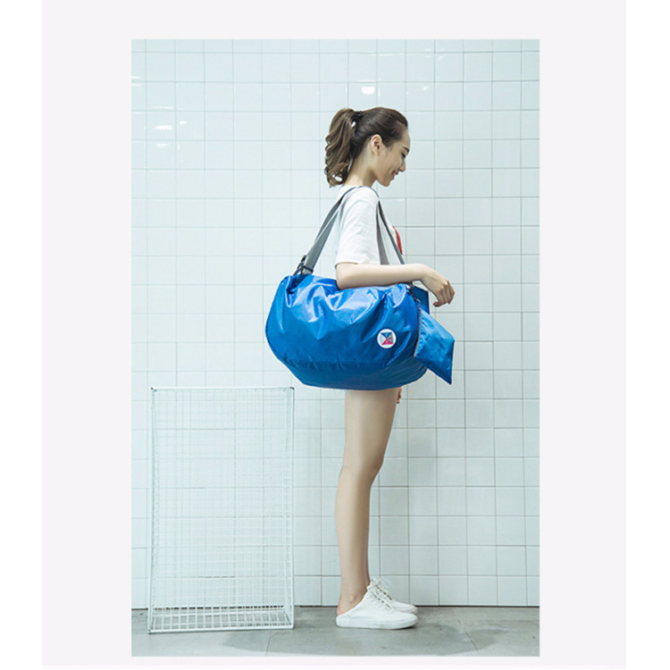 旅行バッグ 多機能トートバッグ 大容量軽量 斜め掛け対応 折畳み式