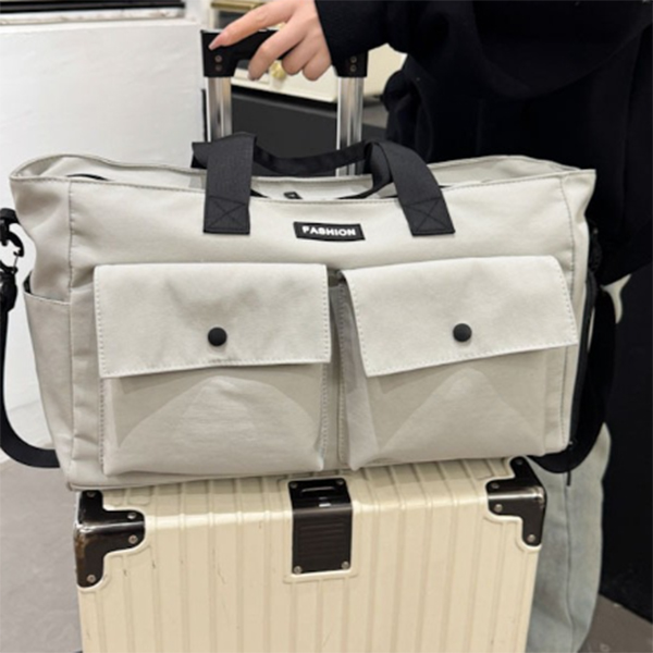 旅行バッグ 大容量ボストンバッグ 斜め掛け対応 靴収納付き 旅行鞄 男女兼用