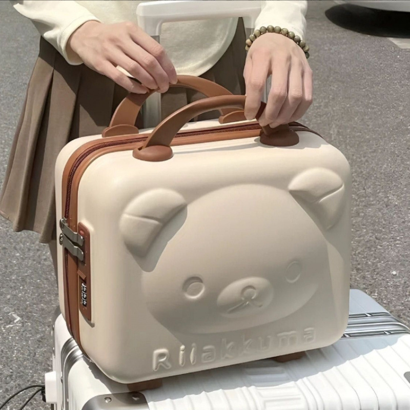 旅行バッグ リラックマ 立体デザイン 旅行キャリーケース